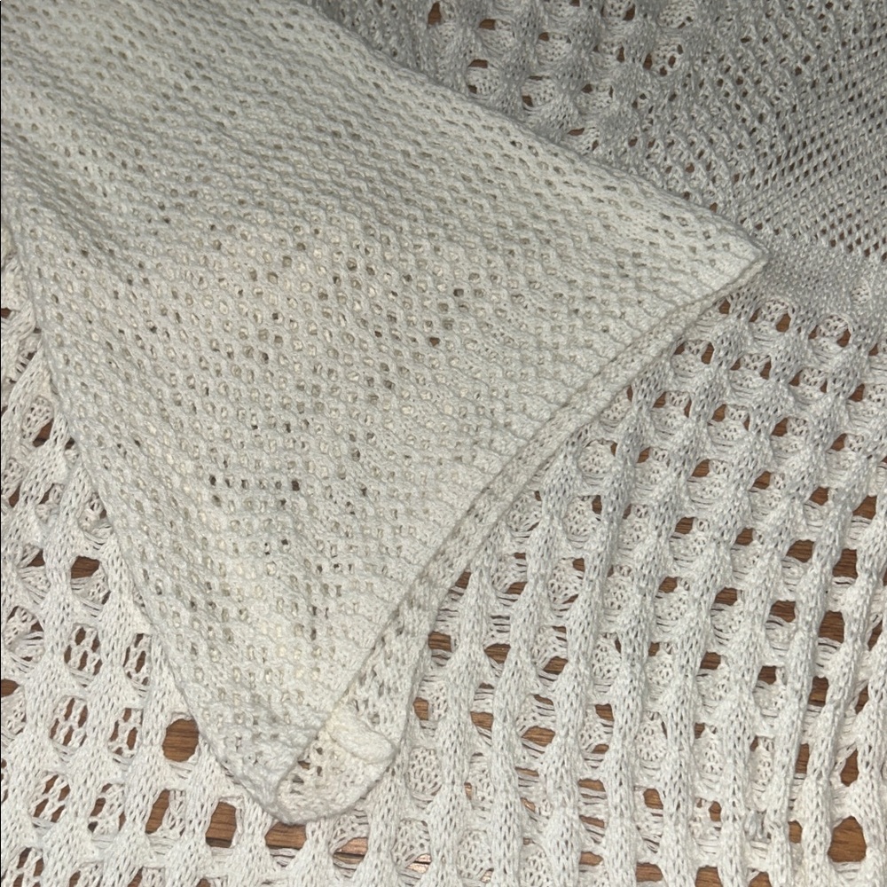 GIFTED Chic Sheer Crochet Summer Dress Cover Up - Picture 6 of 7